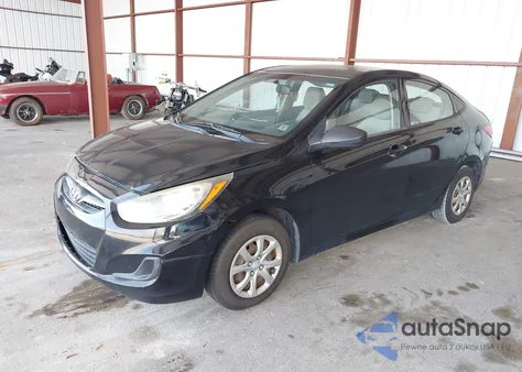 2012 Hyundai Accent Gls z USA, uszkodzony, nr VIN KMHCT4AE0CU254581